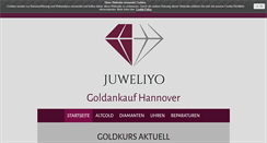 Desktop Screenshot of hannover-goldankauf.com